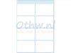 Etiket Herma 3690 26x40mm wit 56stuks