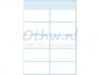 Etiket Herma 3738 19x40mm wit 70stuks