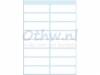 Etiket Herma 3739 12x40mm wit 112stuks