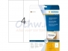 Etiket Herma 5082 105x148mm A6 verwijderbaar wit 100stuks
