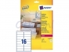 Etiket Avery L7162-40 99.1x33.9mm wit 640stuks
