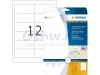 Etiket Herma 4682 96.5x42.3Mm transparant 300stuks
