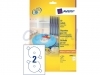 Etiket Avery L6043-100 CD wit 200stuks