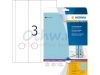 Rugetiket Herma 5138 297X61mm zelfklevend blauw