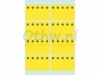 Etiket Herma 3771 26x40mm diepvries geel 48stuks