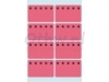 Etiket Herma 3772 26x40mm diepvries rood 48stuks