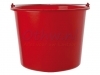 Emmer kunststof 12l rood