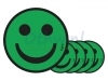 Magneet TNP smiley 2.5cm emotie blij groen