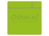 Magneet TNP scrum 7.5cmx7.5cm groen