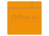Magneet TNP scrum 7.5cmx7.5cm oranje