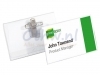 Badge Durable 8101 met combiklem 90x54mm