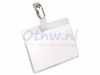 Badge Durable 8106 met clip liggend open 60x90mm