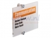 Deurbordje Durable crystal sign 4823 210x148mm
