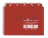 TABKAARTEN A/Z A7 ROOD